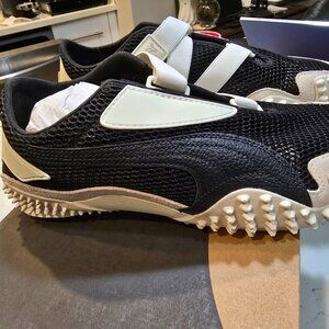 Puma Mostro Mesh 40166601 Mens Black Mesh Strap Lifestyle Sneakers 10.5 (10) NEW